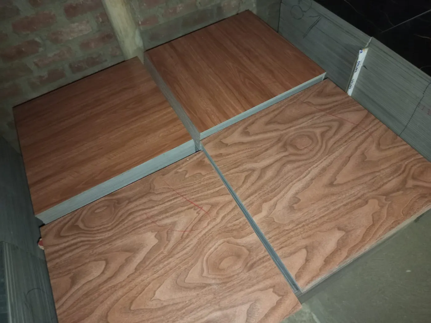 Porcelanato Tipo Madera Cerezo 60x60